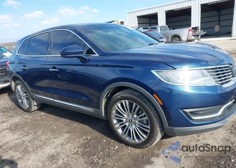 2017 Lincoln Mkx Reserve z USA, uszkodzony, nr VIN 2LMPJ8LR7HBL18602